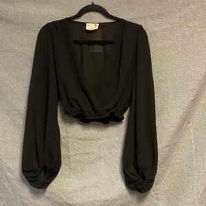 Mia Joy Black Women's Blouse